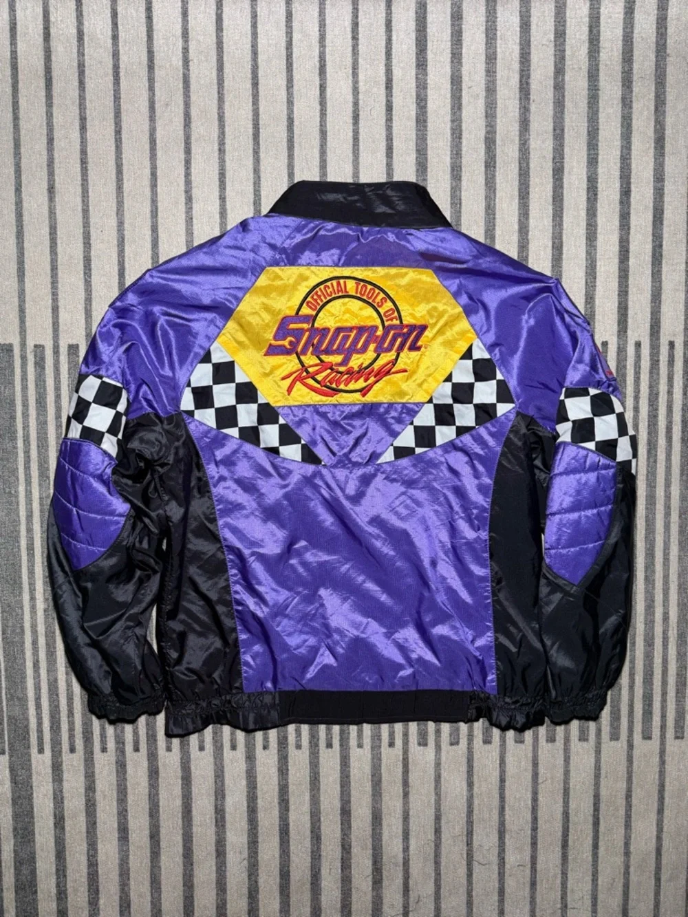 Vintage 90s Snap-On Motorsports Racing Windbreaker Jacket - Picture 8 of 8